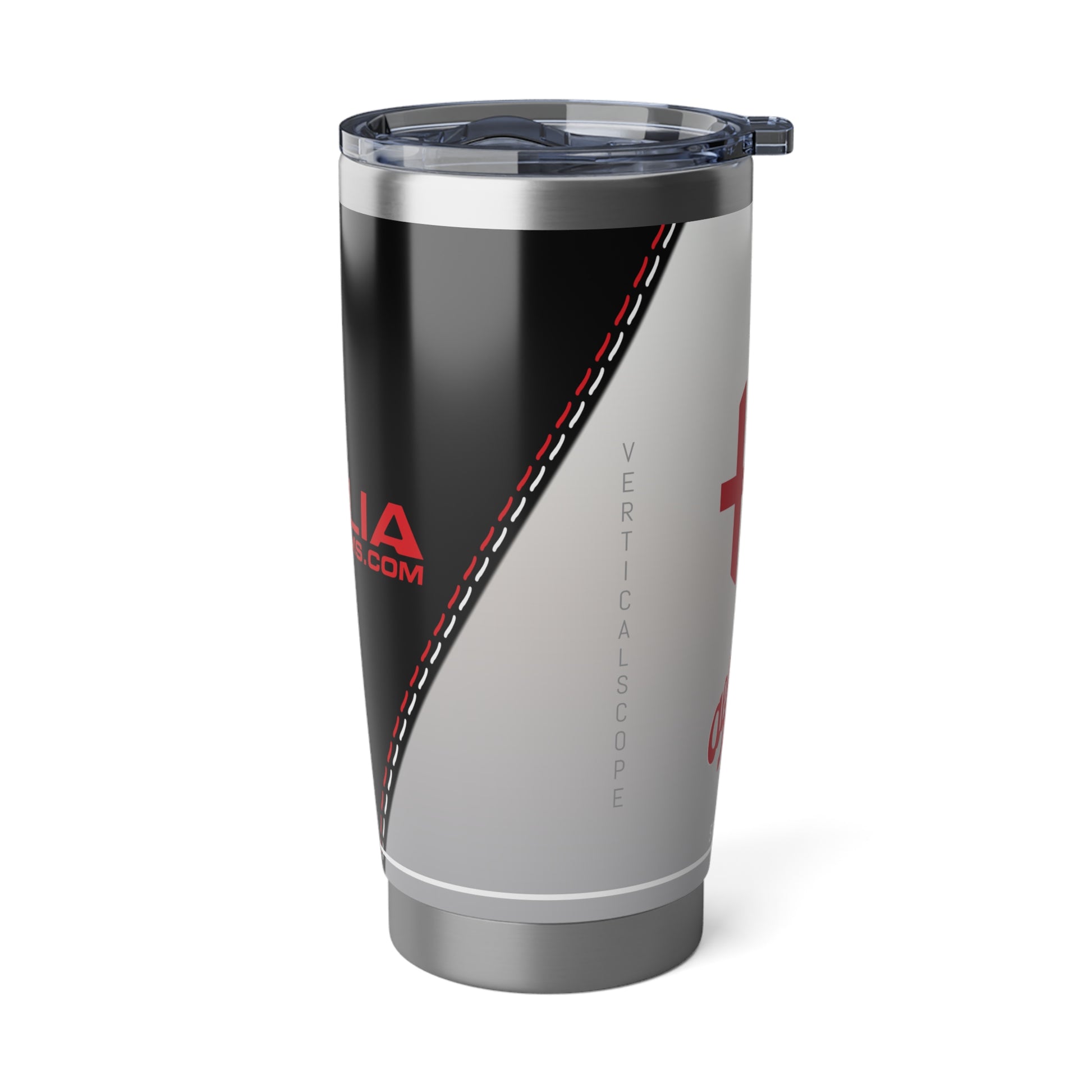 Giulia Forums Exclusive Vagabond 20oz Tumbler: Alfa Romeo Trofeo White, Alfa Rosso, Alfa Black - AI Print Spot