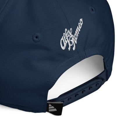 Performance Cap with Quadrifoglio Verde and 1930s Alfa Romeo Script Embroidery by Adidas - AI Print Spot