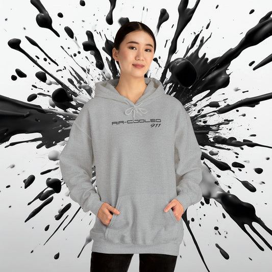 Porsche 911 Air-Cooled Unisex Hoodie - Heritage - Homage - Cozy Hooded Sweatshirt - Gift - Vintage - Hang Out in Warmth - Car Enthusiast - AI Print Spot