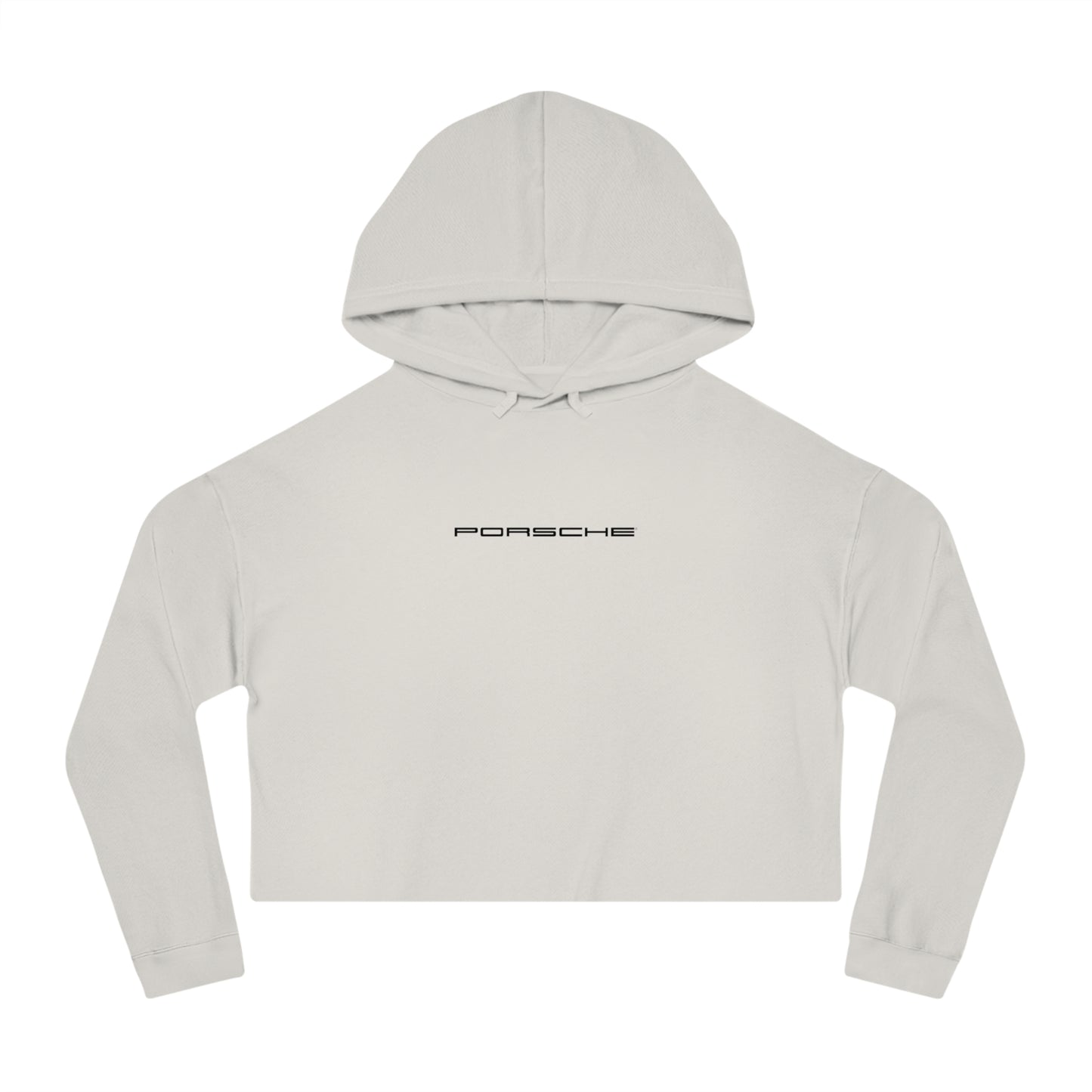 Porsche Crest Crop Hoodie for Women - 8 Colors - AI Print Spot