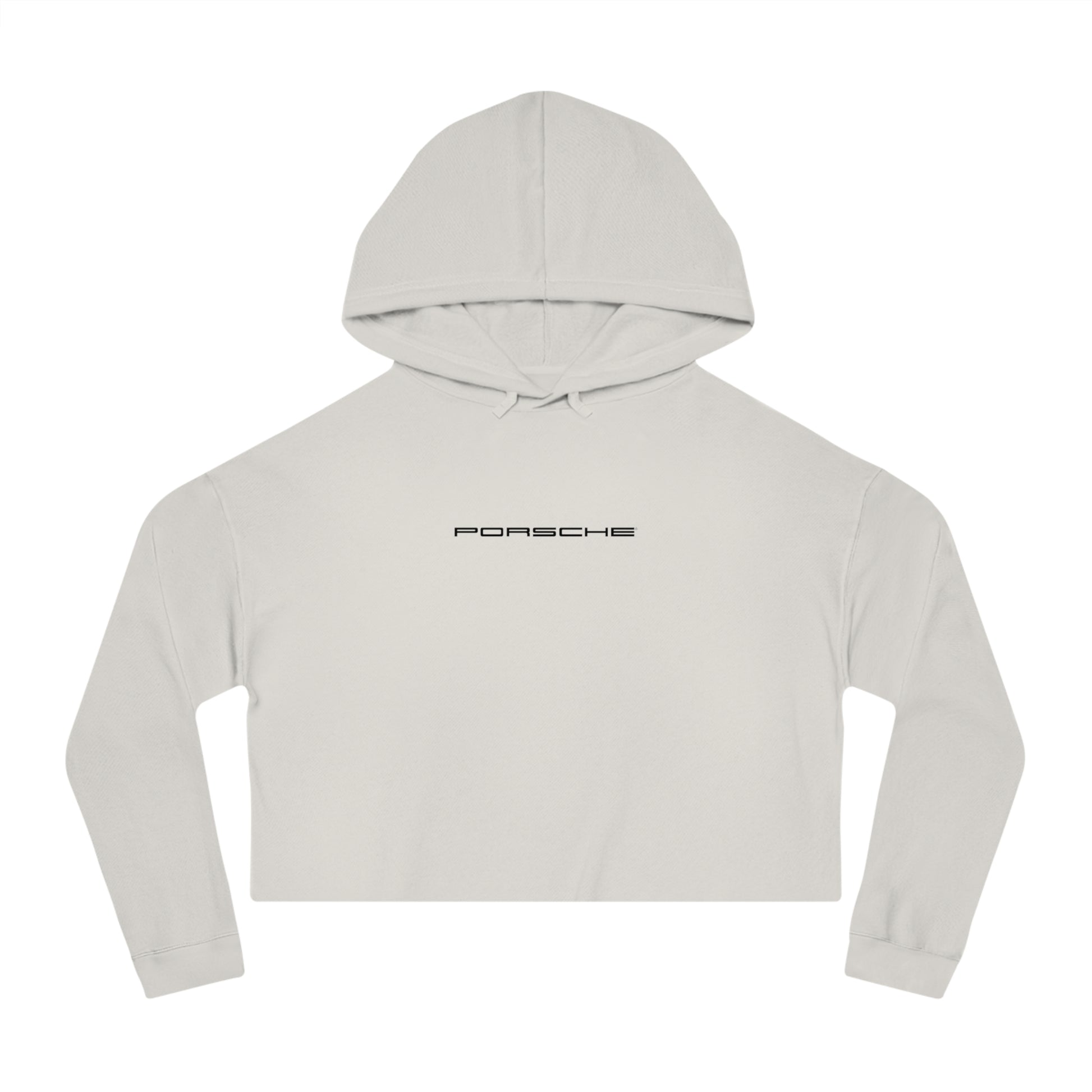 Porsche Crest Crop Hoodie for Women - 8 Colors - AI Print Spot