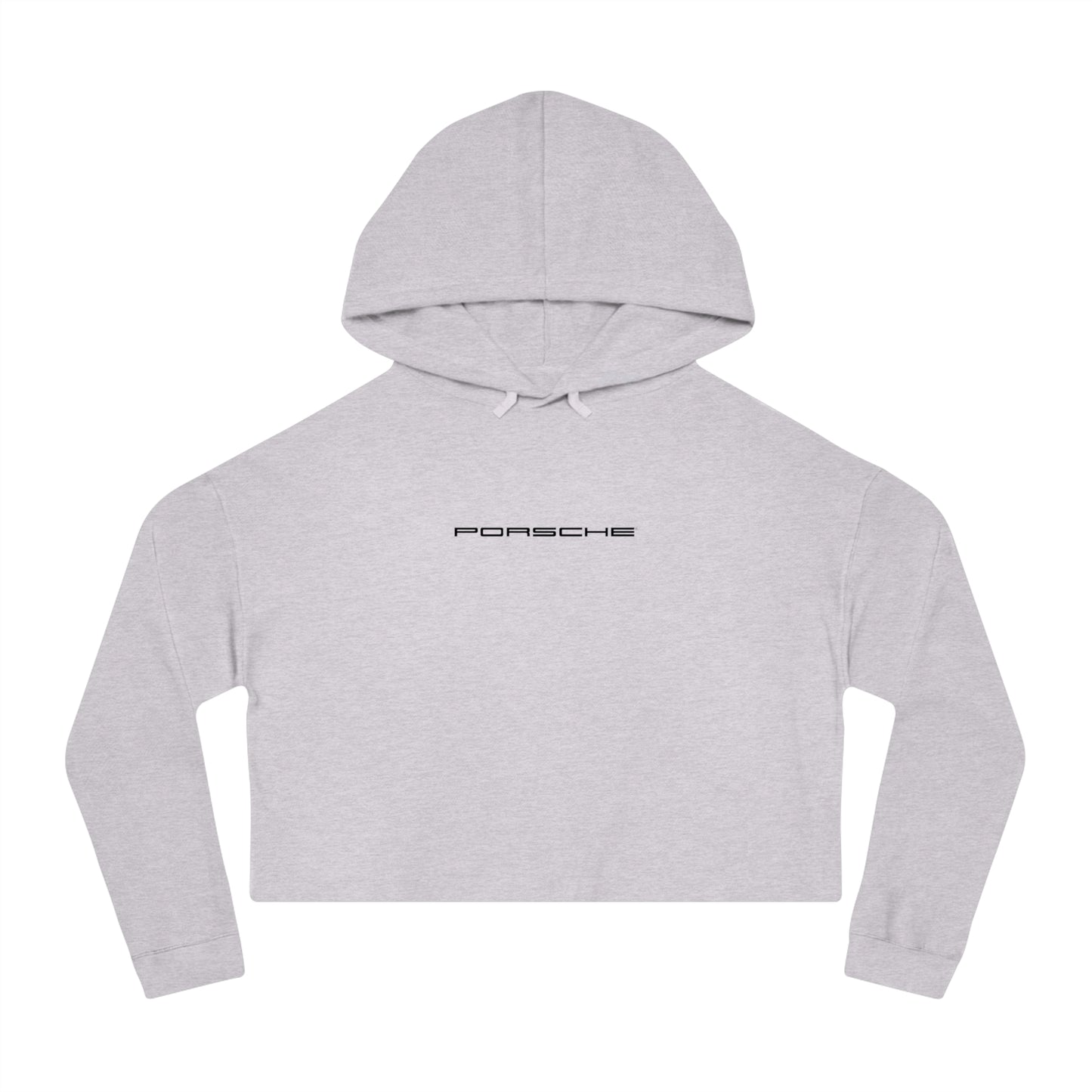 Porsche Crest Crop Hoodie for Women - 8 Colors - AI Print Spot