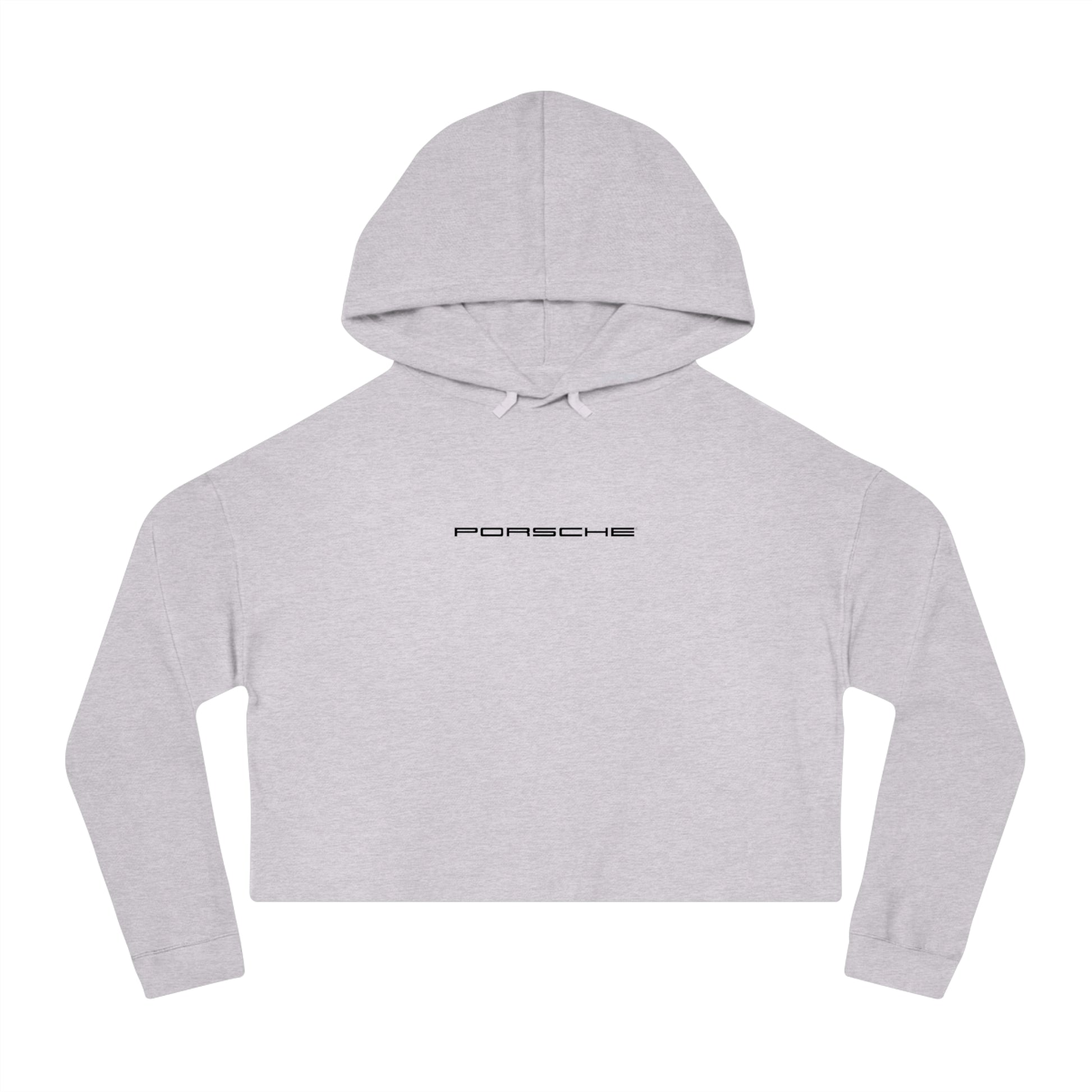 Porsche Crest Crop Hoodie for Women - 8 Colors - AI Print Spot
