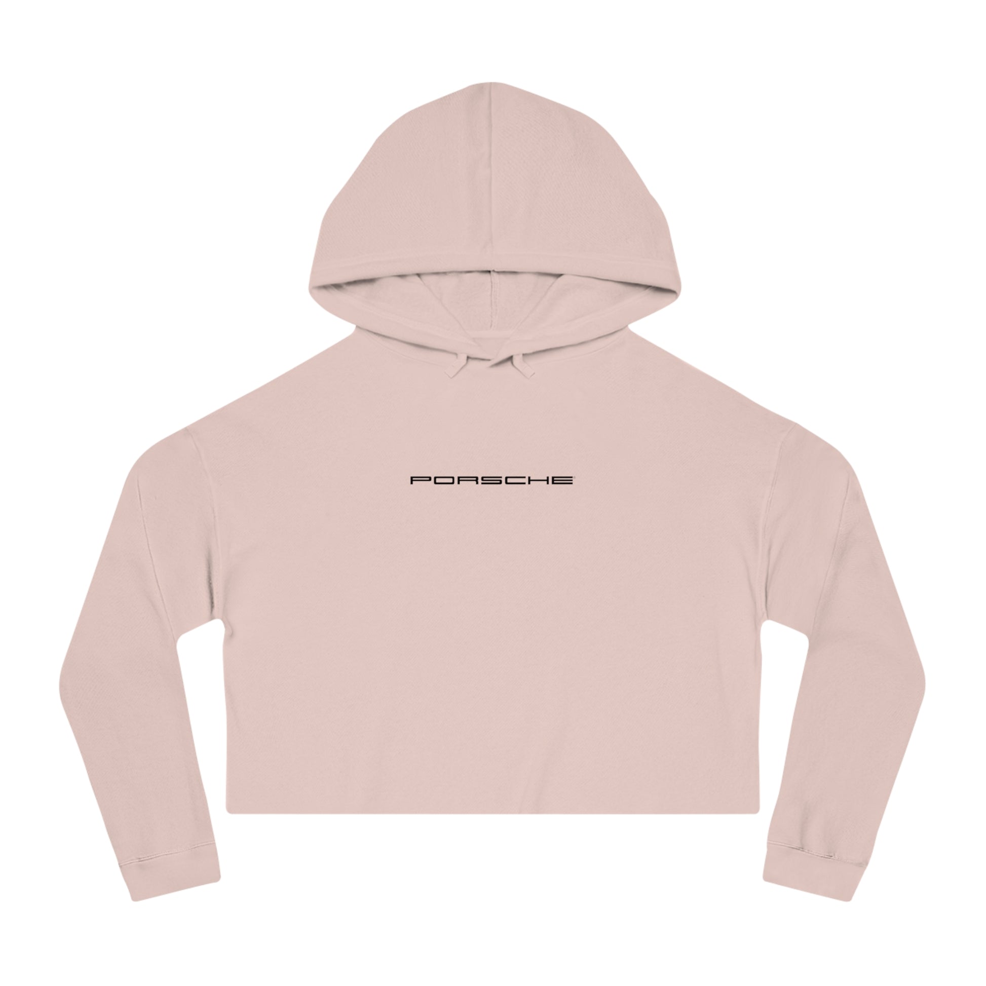 Porsche Crest Crop Hoodie for Women - 8 Colors - AI Print Spot
