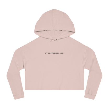 Porsche Crest Crop Hoodie for Women - 8 Colors - AI Print Spot