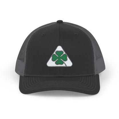 Snapback Trucker Cap with Alfa Romeo Quadrifoglio Logo Embroidered – Classic Style & Everyday Comfort - AI Print Spot