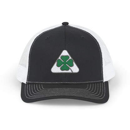 Snapback Trucker Cap with Alfa Romeo Quadrifoglio Logo Embroidered – Classic Style & Everyday Comfort - AI Print Spot