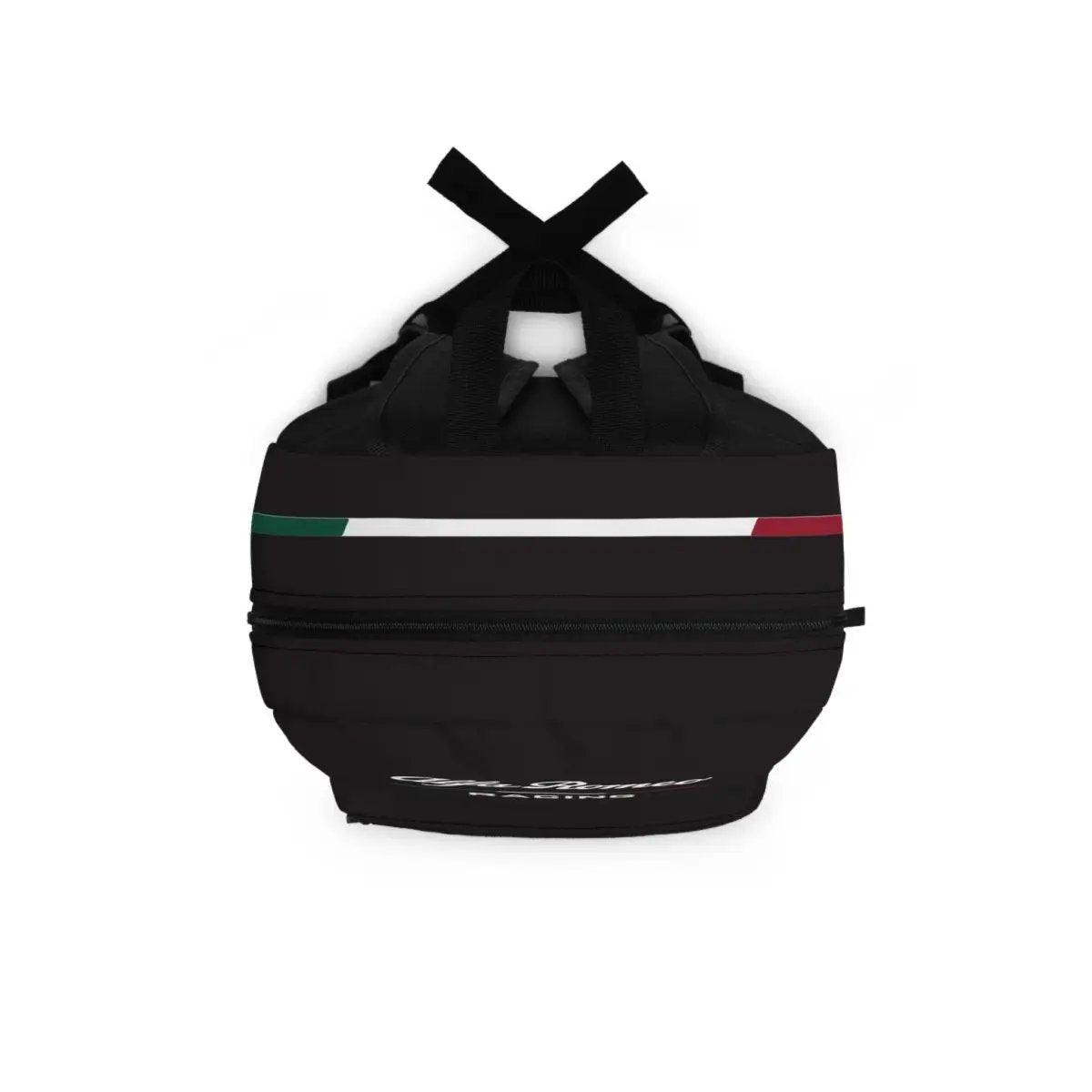 2023 F1 Livery Black Alfa Romeo Racing Quadrifoglio Backpack - Custom, Personalized - AI Print Spot