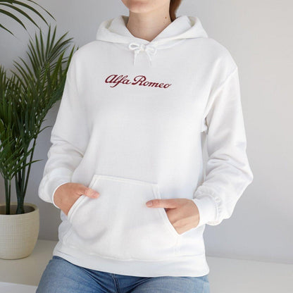 Alfa Romeo Premium Hoodie - Exclusive Design Wear - Unisex Heavy Blend™ Hooded Sweatshirt - Quick Ship - AI Print Spot