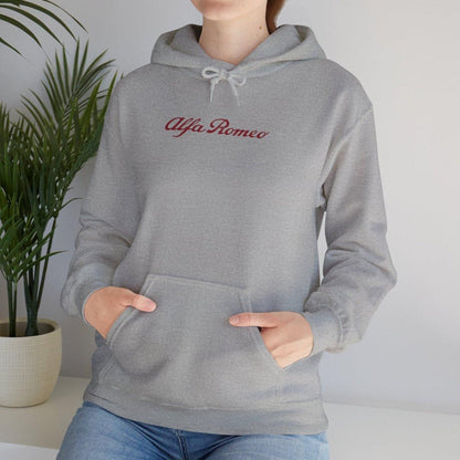 Alfa Romeo Premium Hoodie - Exclusive Design Wear - Unisex Heavy Blend™ Hooded Sweatshirt - Quick Ship - AI Print Spot