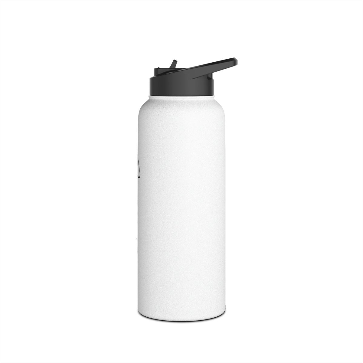 Alfa Romeo Quadrifoglio White Stainless Steel Water Bottle Tumbler - Custom, Personalized - Mug - AI Print Spot