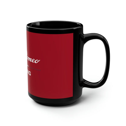 Alfa Romeo Racing Rosso & Black Heritage 15oz Coffee Mug - Mug - AI Print Spot