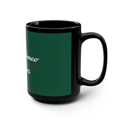 Alfa Romeo Racing Verde & Black Heritage 15oz Coffee Mug - Mug - AI Print Spot