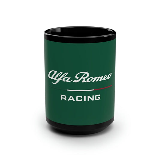 Alfa Romeo Racing Verde & Black Heritage 15oz Coffee Mug - Mug - AI Print Spot