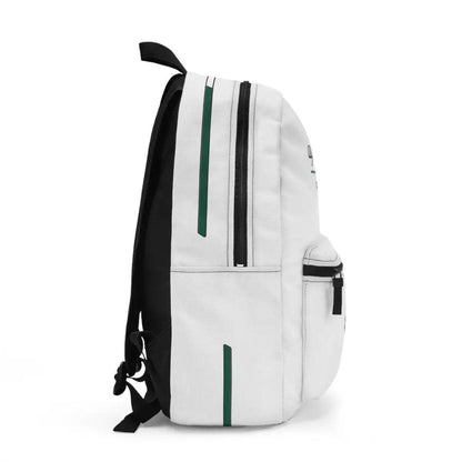 Alfa White Alfa Romeo Racing Quadrifoglio Backpack - Custom, Personalized - AI Print Spot