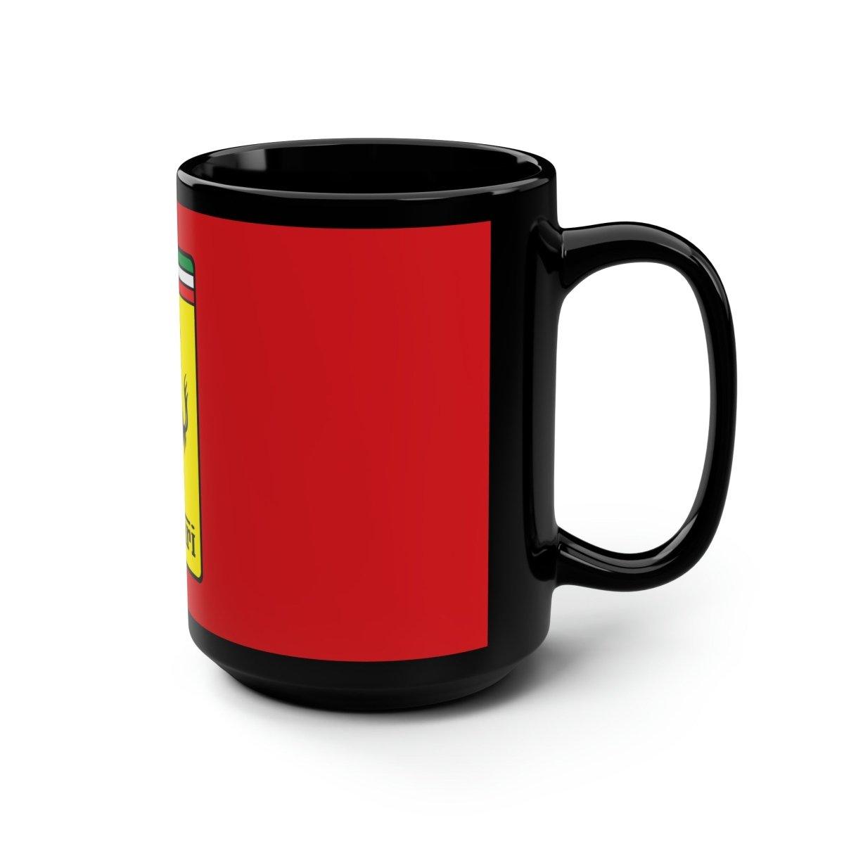 Ferrari Prancing Horse Crest Countess Paolina Baracca Edition Rosso (Red) 15oz Coffee Mug - AI Print Spot