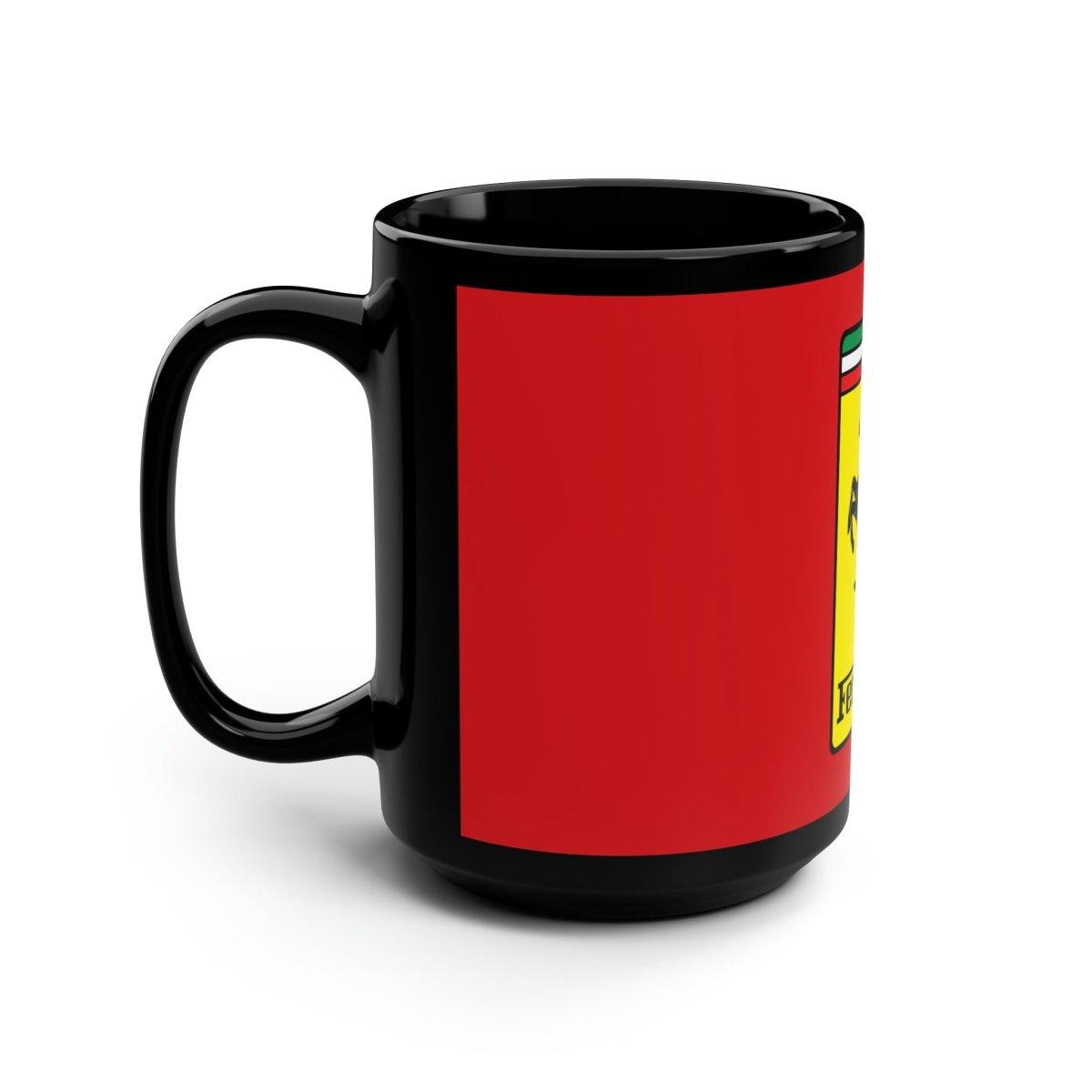 Ferrari Prancing Horse Crest Countess Paolina Baracca Edition Rosso (Red) 15oz Coffee Mug - AI Print Spot