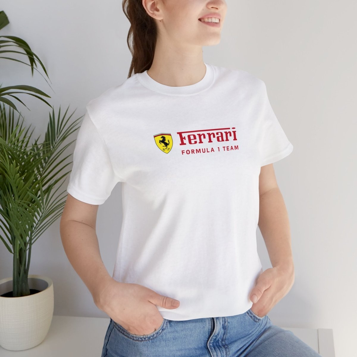 Ferrari Unisex Bella+Canva Ultra Soft Tee - Comfortable Style - Scuderia and Formula 1 Team - Gift for the Car Enthusiast - Car Show Gear - T-Shirt - AI Print Spot