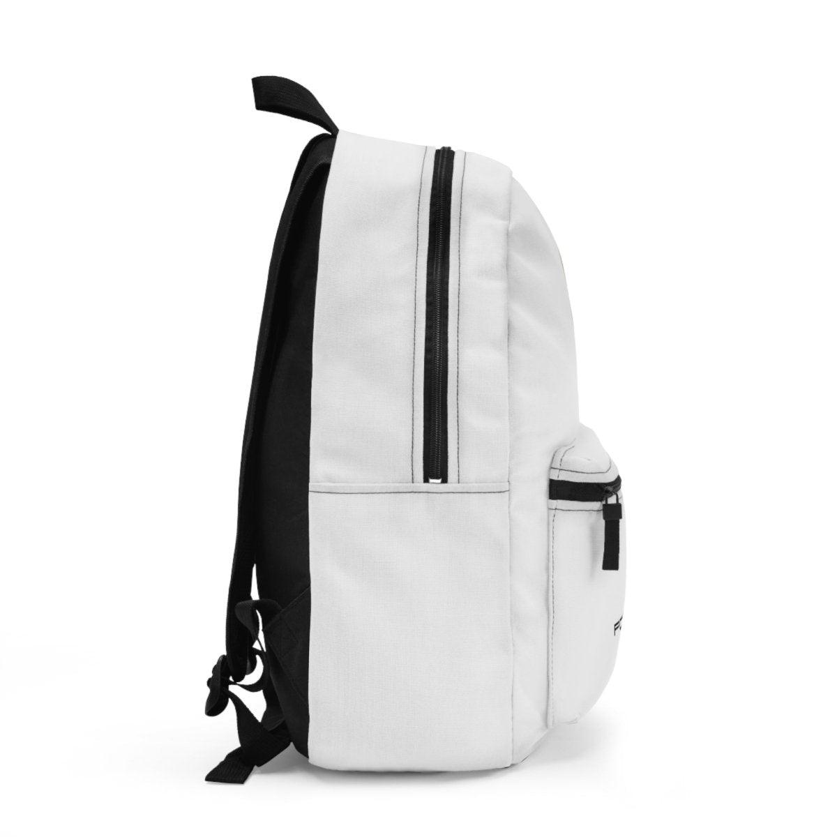 Porsche Crest Elegance Backpack in White - AI Print Spot