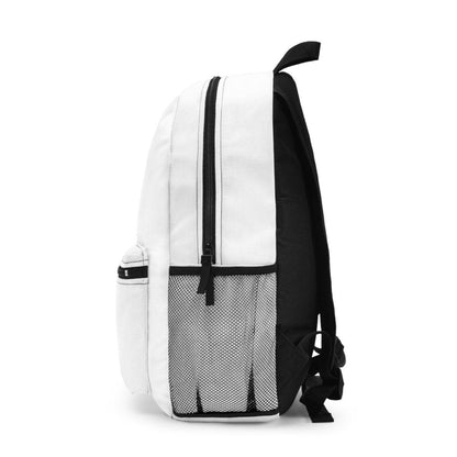 Porsche Crest Elegance Backpack in White - AI Print Spot