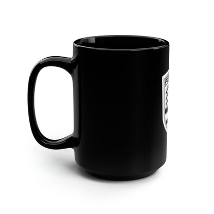 Porsche Crest Noir Chic 15oz Coffee Mug - Custom Printed - AI Print Spot - Mug