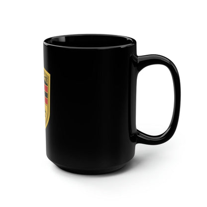 Porsche Crest Vivid Elegance 15oz Coffee Mug - AI Print Spot