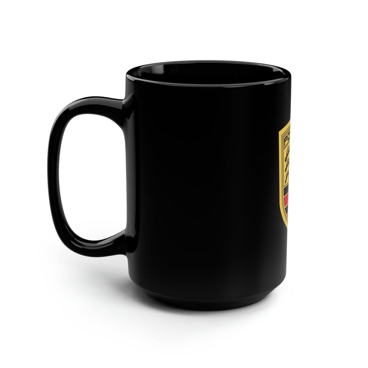 Porsche Crest Vivid Elegance 15oz Coffee Mug - AI Print Spot