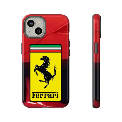 SF90 Rosso Vision: Ferrari-Inspired iPhone Case Series - Custom, Personalized - AI Print Spot