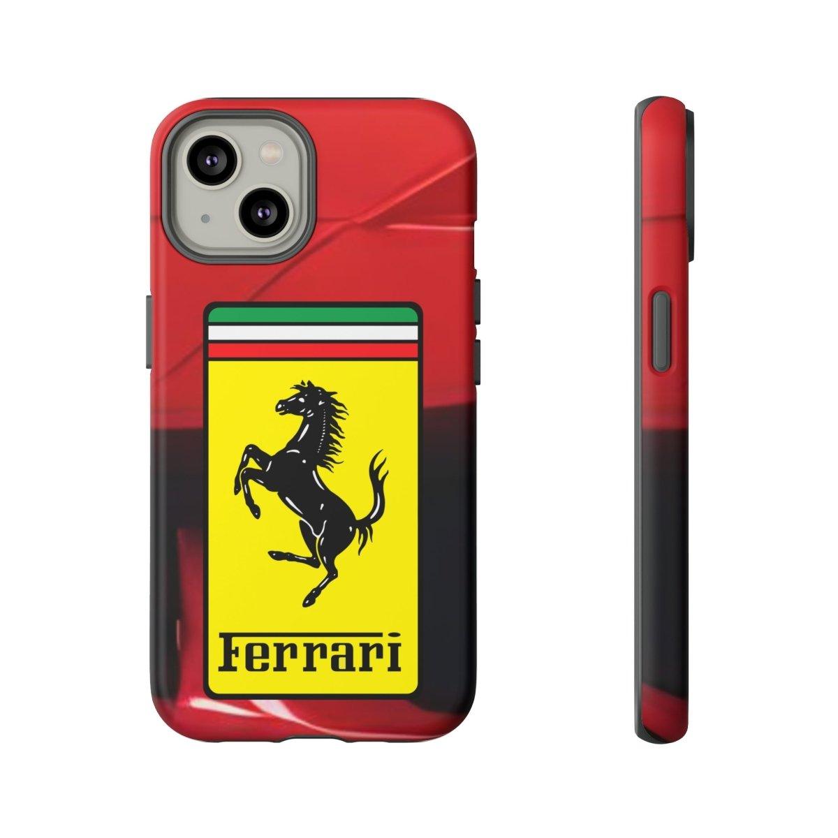 SF90 Rosso Vision: Ferrari-Inspired iPhone Case Series - Custom, Personalized - AI Print Spot