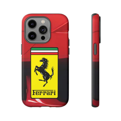 SF90 Rosso Vision: Ferrari-Inspired iPhone Case Series - Custom, Personalized - AI Print Spot