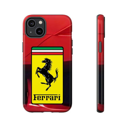 SF90 Rosso Vision: Ferrari-Inspired iPhone Case Series - Custom, Personalized - AI Print Spot